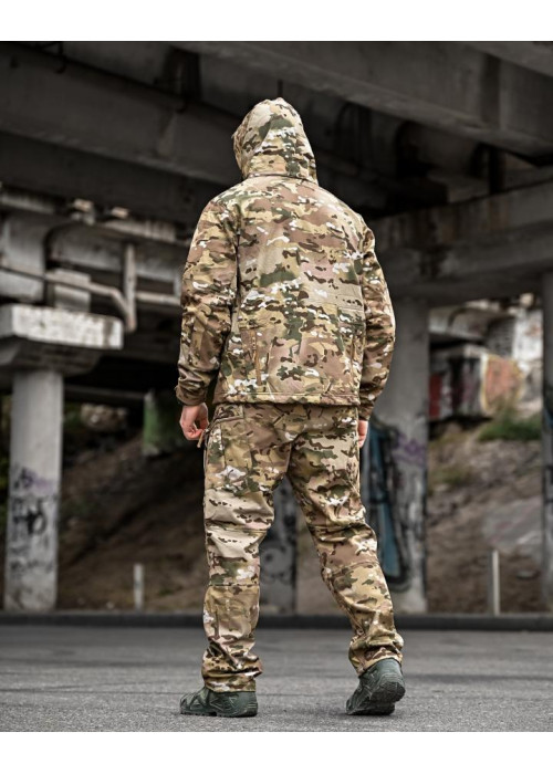 Демісезонний тактичний костюм Softshell APOCALYPSE мультікам