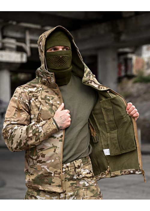Демісезонний тактичний костюм Softshell APOCALYPSE мультікам