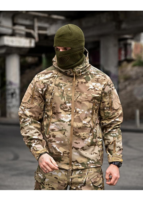 Демісезонний тактичний костюм Softshell APOCALYPSE мультікам