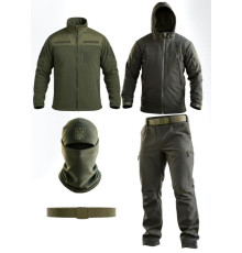 Тактичний костюм Softshell 5в1 LUNAR олива