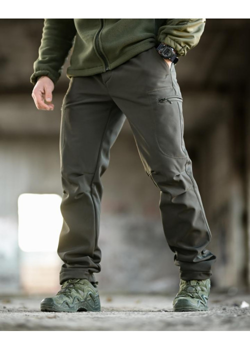 Тактичний костюм Softshell 5в1 LUNAR олива