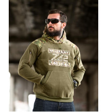 Флісова худі 7.62 Military Tactical oliva