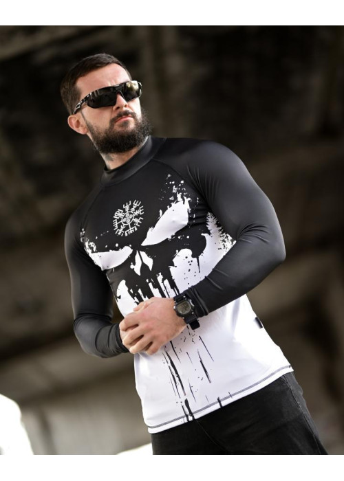 Рашгард Punisher white