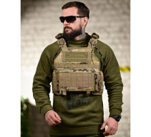 Плитоноска Plate Carrier 4 точки скидання мультикам