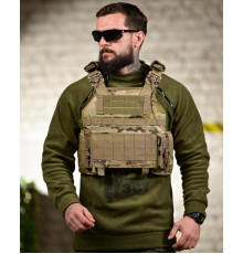 Плитоноска Plate Carrier 4 точки скидання мультикам