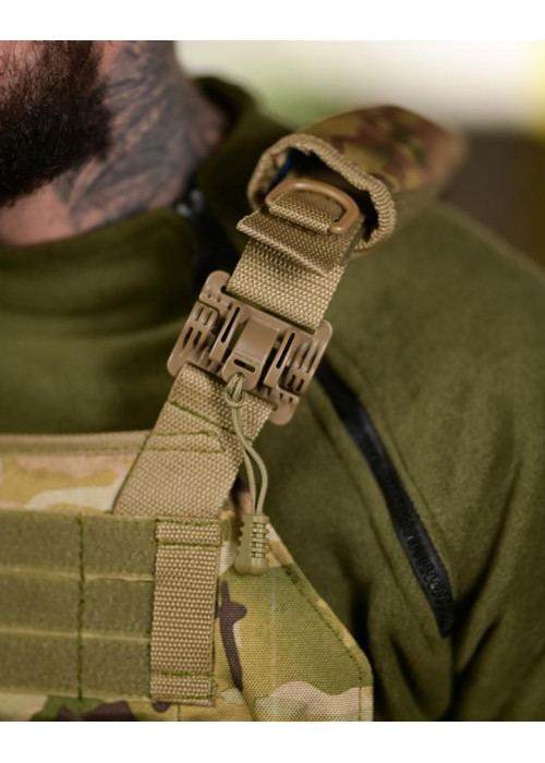 Плитоноска Plate Carrier 4 точки скидання мультикам