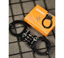 Наручники металеві Masolet black