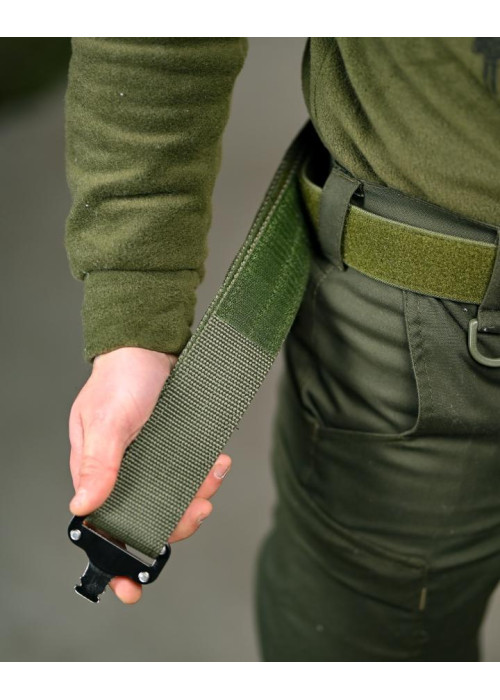 Тактичний ремінь Ranger Belt Attack Oliva
