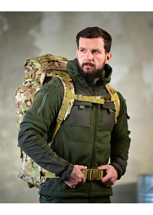 Рюкзак Тактичний, Армійський, каркасний, , об'єм 80 л., мультикам