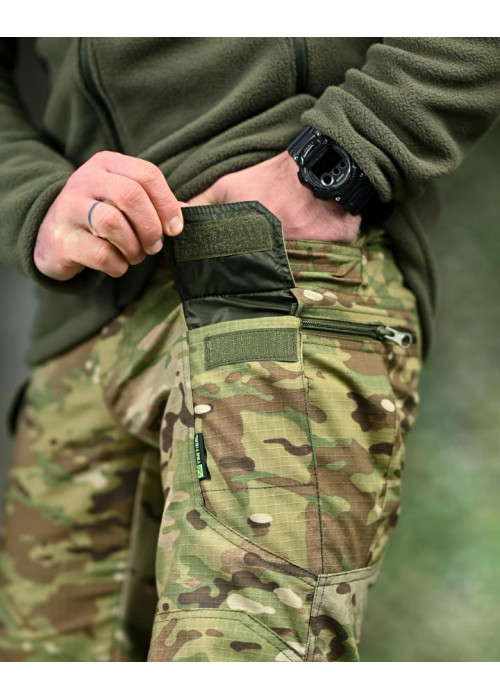 Тактичні штани 7.62 рипстоп мультикам ТР6629