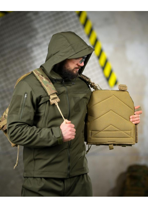 Тактична плитоноска 7.62 Multicam з 4 точками швидкого скидання — Cordura 1000D, комплект з підсумками