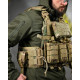 Тактична плитоноска 7.62 Multicam з 4 точками швидкого скидання — Cordura 1000D, комплект з підсумками