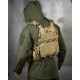 Тактична плитоноска 7.62 Multicam з 4 точками швидкого скидання — Cordura 1000D, комплект з підсумками