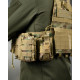 Тактична плитоноска 7.62 Multicam з 4 точками швидкого скидання — Cordura 1000D, комплект з підсумками