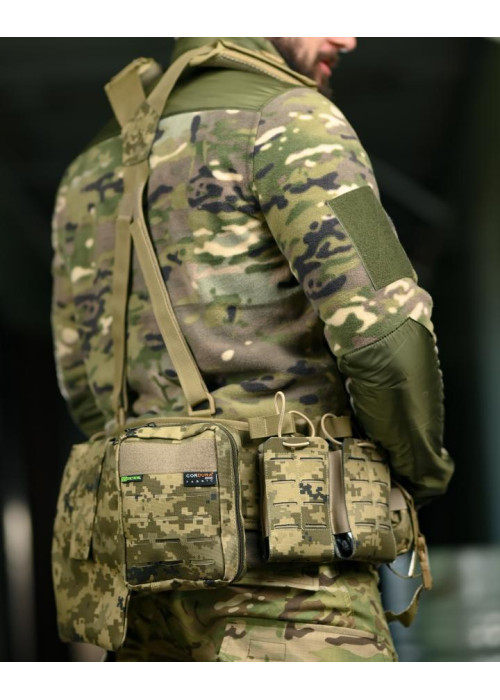 Розвантажувальний пояс РПС 7.62 в зборі піксель