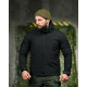 Демісезонна тактична куртка Soft Shell Silver Knight Windstoper чорна ОР1232
