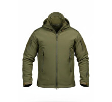 Демісезонна тактична куртка Soft Shell Silver Knight Windstoper олива 