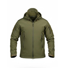 Демісезонна тактична куртка Soft Shell Silver Knight Windstoper олива 