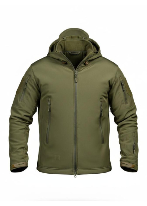 Демісезонна тактична куртка Soft Shell Silver Knight Windstoper олива ОР1233
