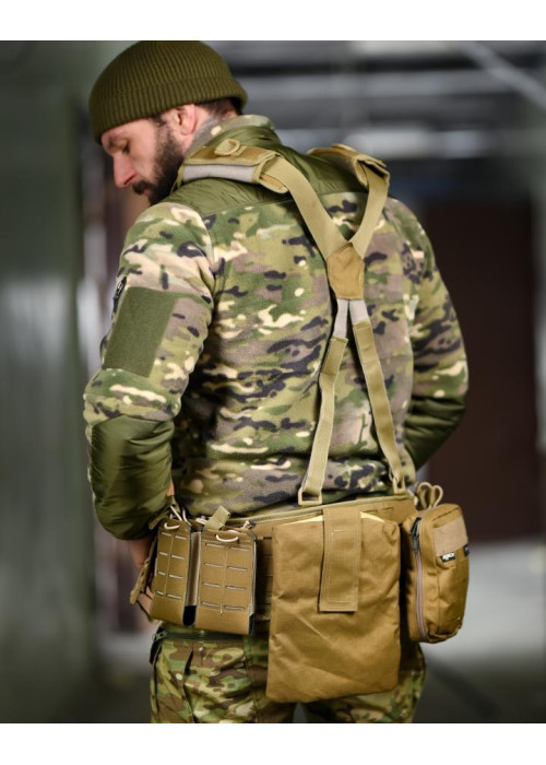 Розвантажувальний пояс РПС 7.62 в зборі койот ВТ5328