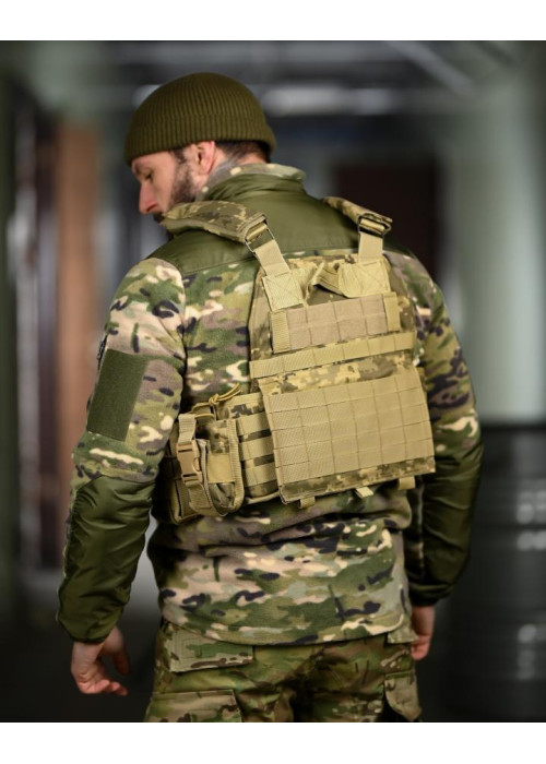 Плитоноска 4 точки скидання  7.62 pixel ВТ5333