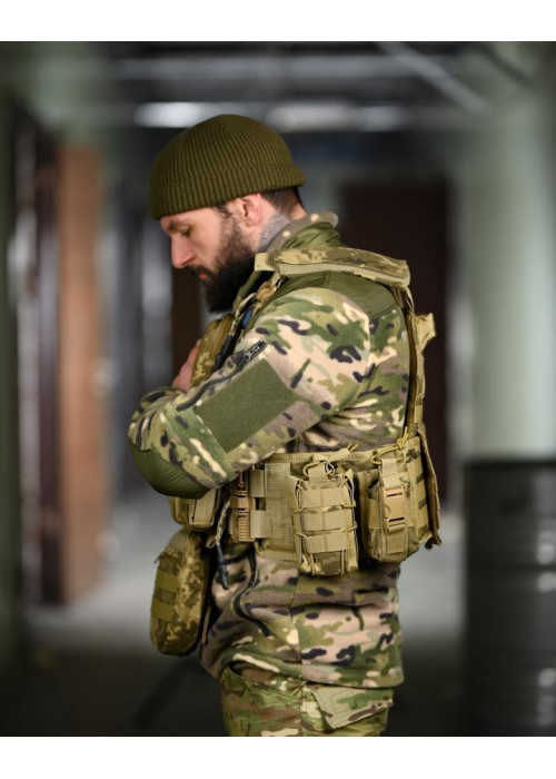 Плитоноска 4 точки скидання  7.62 pixel ВТ5333