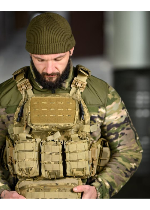 Плитоноска 4 точки скидання  7.62 pixel ВТ5333