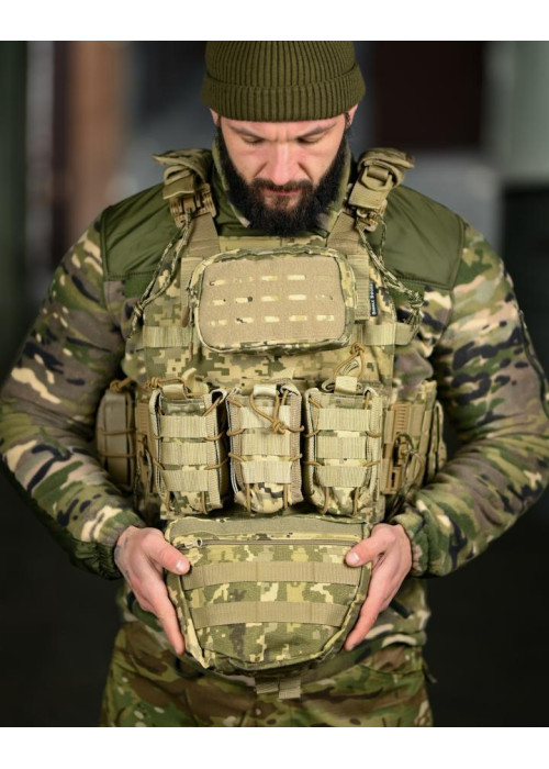 Плитоноска Single sword 4 точки скидання