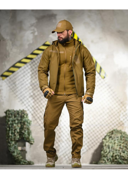 Тактичний костюм 5в1 STABITEX койот ТР6727