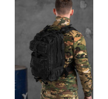 Рюкзак тактичний 38л Black 