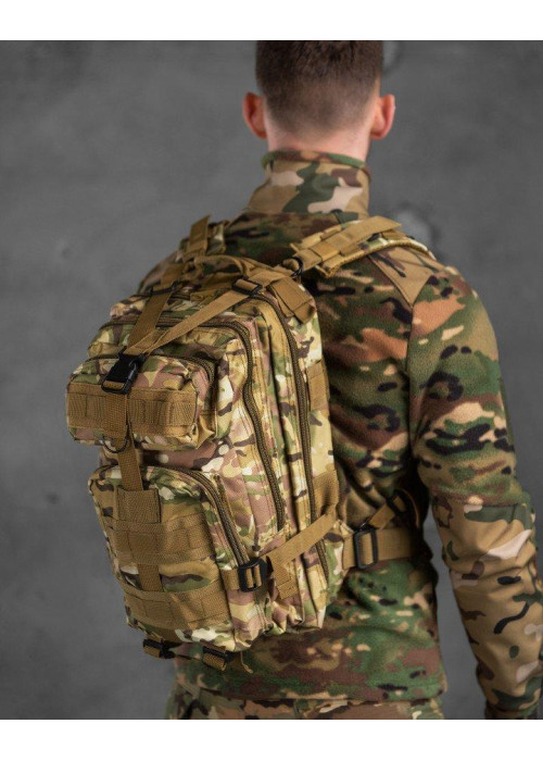 Штурмовий тактичний рюкзак 25л indestructible мультикам