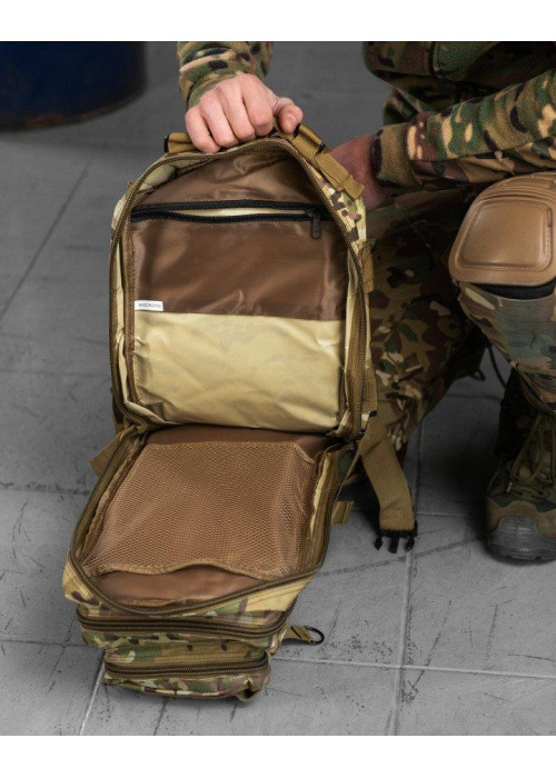 Штурмовий тактичний рюкзак 25л indestructible мультикам