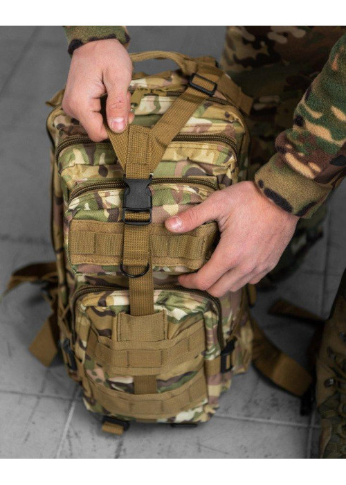 Штурмовий тактичний рюкзак 25л indestructible мультикам