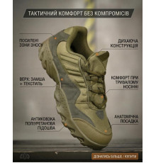 Тактичні кросівки SETAP олива 