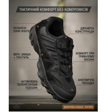 Тактичні кросівки SETAP black 