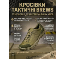 Кросівки тактичні brews олива  