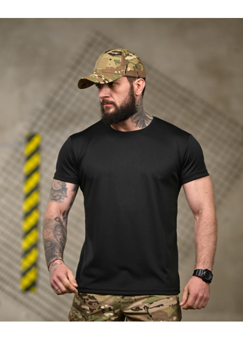 Тактична футболка SELION Veteran чорна