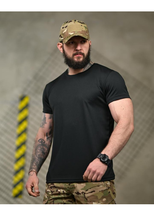 Тактична футболка SELION Veteran чорна
