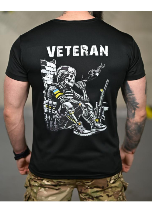 Тактична футболка SELION Veteran чорна
