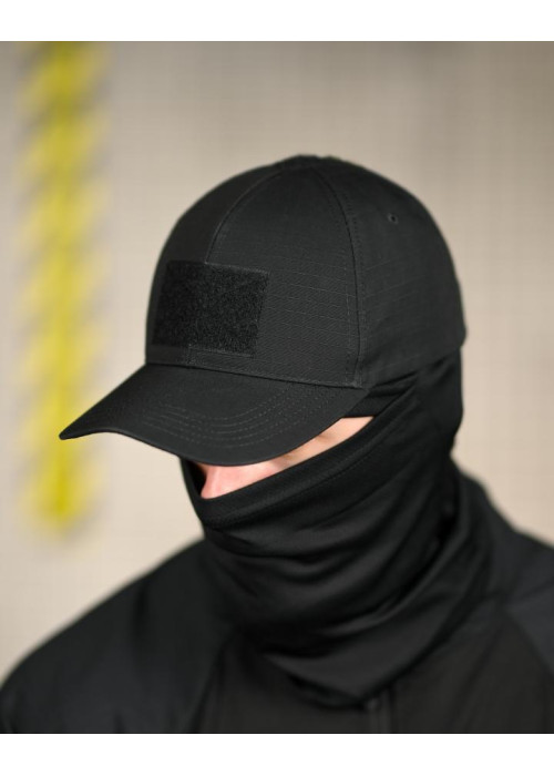 Літній тактичний костюм чорний 6в1 black
