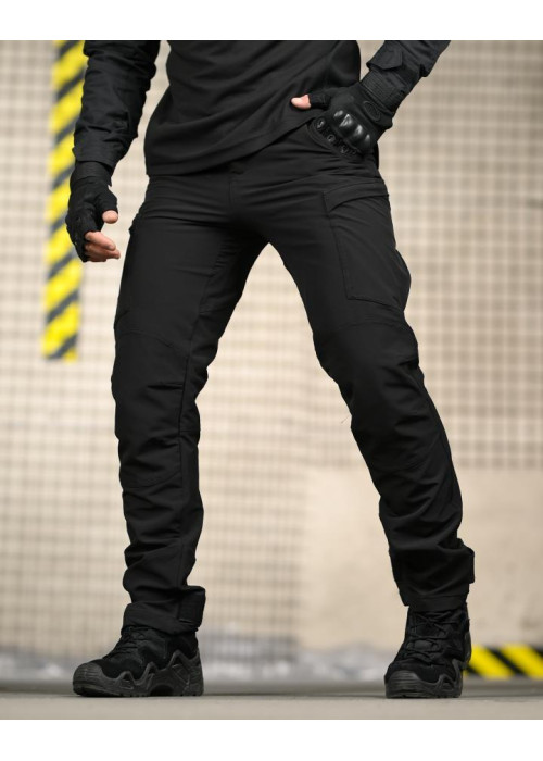 Літній тактичний костюм чорний 6в1 black