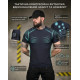 Тактична футболка (Compression Fit) синя ТР6914