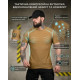 Тактична футболка Compression Fit койот