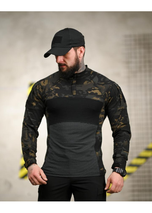Тактична сорочка Убакс Assault black mtk ВТ4624