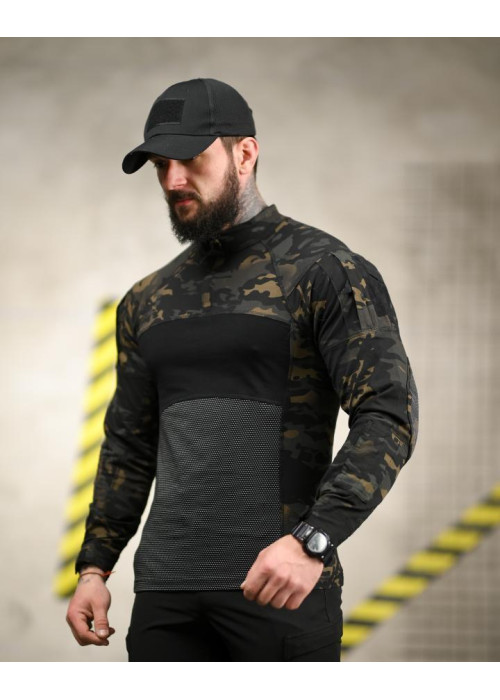 Тактична сорочка Убакс Assault black mtk ВТ4624
