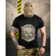 Тактична футболка BORN OF WAR ПТСР клаб black