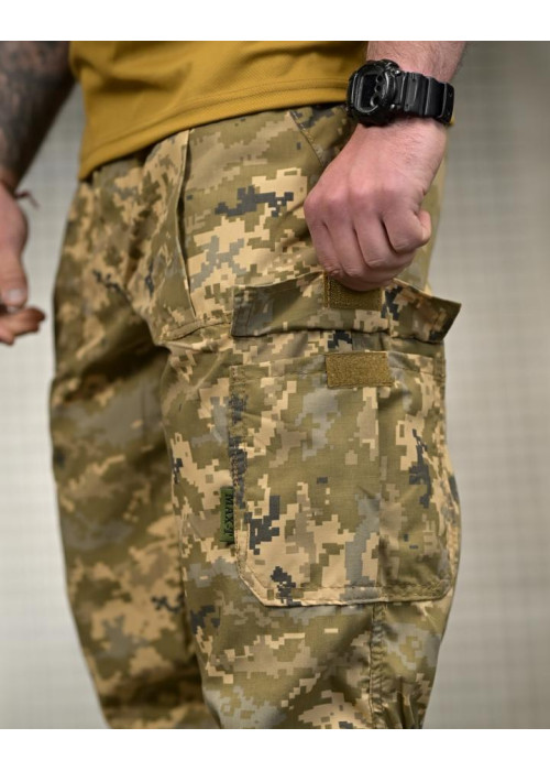 Літні тактичні штани джогери revans піксель