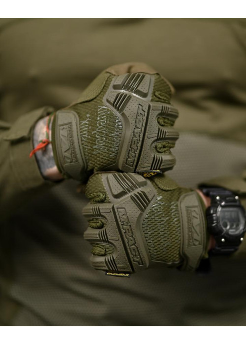 Рукавички тактичні Mechanix M-Pact oliva