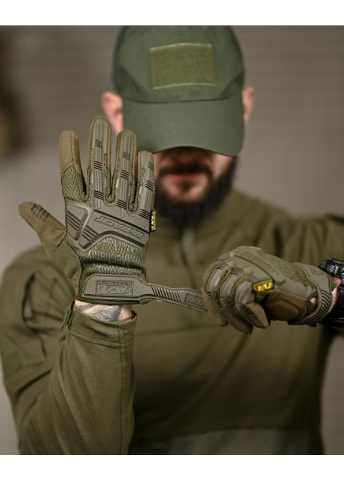 Рукавички тактичні Mechanix M-Pact oliva