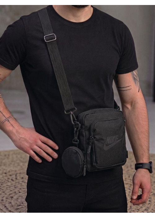 Сумка через плече NK black ТР6180